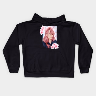 Cherry Blossom - SK8 The Infinity Kids Hoodie